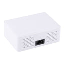 40W QC3.0 2.4A 4-USB Ports Fast Charger Station Travel Desktop Charger Power Adapter with LCD Digital Display, EU Plug