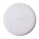 TOVYS-KC-N5 9V 1A Output Frosted Round Wire Qi Standard Fast Charging Wireless Charger, Cable Length: 1m(White)
