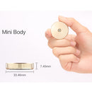FLOVEME Universal Mini Car Phone Mount Aluminum Stick on Flat Magnet Key Holder, For iPhone 7/6/6s Plus/6/6s/5S/5/SE, and other Android, Xiaomi, Samsung, and Small devices(Rose Gold)