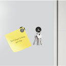 FLOVEME Universal Mini Car Phone Mount Aluminum Stick on Flat Magnet Key Holder, For iPhone 7/6/6s Plus/6/6s/5S/5/SE, and other Android, Xiaomi, Samsung, and Small devices(Silver)