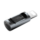 ROCK 2.1A Portable Type-C to 8 Pin Audio Converter Earphone Adapter, For iPhone X, iPhone 8 & 7, iPhone 8 Plus & 7 Plus
