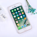 For iPhone 8 Plus & 7 Plus Green Marble Pattern TPU Full Coverage Shockproof Protective Back Cover Case