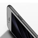 MOFI for iPhone 8 Plus Frosted PC Ultra-thin Edge Fully Wrapped Up Protective Case Back Cover (Black)