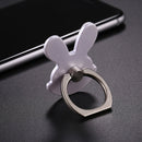 Universal 360 Degree Rotation Rabbit Style Phone Holder, For iPhone, Galaxy, Huawei, Xiaomi, LG, HTC and Other Smart Phones(White)