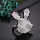 Universal 360 Degree Rotation Rabbit Style Phone Holder, For iPhone, Galaxy, Huawei, Xiaomi, LG, HTC and Other Smart Phones(White)