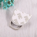 Universal 360 Degree Rotation Cat Style Phone Holder, For iPhone, Galaxy, Huawei, Xiaomi, LG, HTC and Other Smart Phones(Silver)