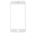 for iPhone 8 Plus Front Screen Outer Glass Lens with Front LCD Screen Bezel Frame(White)