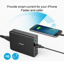 ANKER 2.4A USB-C / Type-C Power Delivery PD + 4 Ports Wall Changer for Mobile Phones / Tables / Macbooks(Black)