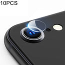 For iPhone SE 2020 10 PCS 9H 2.5D Round Edge Rear Camera Lens Tempered Glass Film