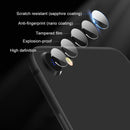 For iPhone SE 2020 10 PCS 9H 2.5D Round Edge Rear Camera Lens Tempered Glass Film