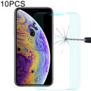 10 PCS ENKAY Hat-Prince 0.26mm 9H 2.5D Tempered Glass Film for iPhone 11 Pro / XS / X