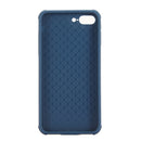 For iPhone 8 Plus & 7 Plus Dropproof Protective Soft TPU Back Case Cover(Blue)