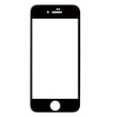Anti-scratch 9H 10D Full Screen Privacy Anti-glare Tempered Glass Film for iPhone SE 2020 / 8 / 7(Black)