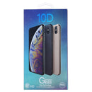 Anti-scratch 9H 10D Full Screen Privacy Anti-glare Tempered Glass Film for iPhone SE 2020 / 8 / 7(Black)