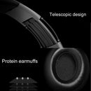 ZEALOT B570 Stereo Wired Wireless Bluetooth Subwoofer Headset with LED Color Screen Design & HD Microphone & FM, For Mobile Phones & Tablets & Laptops, Support 32GB TF Card Maximum(Black)