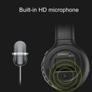 ZEALOT B570 Stereo Wired Wireless Bluetooth Subwoofer Headset with LED Color Screen Design & HD Microphone & FM, For Mobile Phones & Tablets & Laptops, Support 32GB TF Card Maximum(Grey)