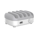 ORICO DUK-5P 40W 5 USB Ports Smart Charging Station with Phone & Tablet Stand(White)