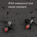 AWEI AK7 Waterproof In-ear Earphone Smart Magnetic Control Wireless Bluetooth Headphone, For iPhone, Samsung, Huawei, Xiaomi, HTC and Other Smartphones (Gold)