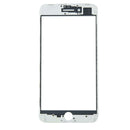 Front Screen Outer Glass Lens with Front LCD Screen Bezel Frame & OCA Optically Clear Adhesive for iPhone 8 Plus(White)