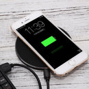 Q21 Fast Charging Wireless Charger Station with Indicator Light(Black)