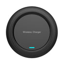 Q18 Fast Charging Qi Wireless Charger Station with Indicator Light(Black)