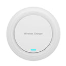 Q18 Fast Charging Qi Wireless Charger Station with Indicator Light(White)