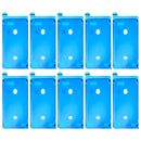 10 PCS LCD Frame Bezel Waterproof Adhesive Stickers for iPhone 8 Plus(Black)