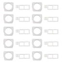 10 Sets for iPhone 8 Plus Front Facing Camera Module Bezel + Sensor Retaining Bracket