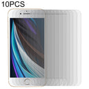 For iPhone SE 2022 / SE 2020 10 PCS Large Arc EdgeTempered Glass Film