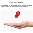 Xi9 Wireless Sports Charging Bin In-ear 5.0 Mini Bluetooth Earphone(Black Red)
