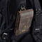 DG.MING Universal Cowskin Leather Protective Case Bag Waist Bag with Card Slots & Hook, For iPhone, Samsung, Sony, Huawei, Meizu, Lenovo, ASUS, Oneplus, Xiaomi, Cubot, Ulefone, Letv, DOOGEE, Vkworld, and other Smartphones Below 6.5 inch(Grey)