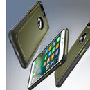For iPhone 8 Plus & iPhone 7 Plus Shockproof Rugged Armor Protective Case(Army Green)