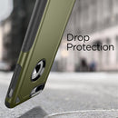 For iPhone 8 Plus & iPhone 7 Plus Shockproof Rugged Armor Protective Case(Army Green)