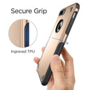 For iPhone 8 Plus & iPhone 7 Plus Shockproof Rugged Armor Protective Case(Gold)