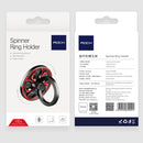 ROCK 360 Degree Rotation Finger Spinner Ring Holder(Red)