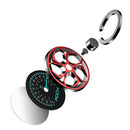 ROCK 360 Degree Rotation Finger Spinner Ring Holder(Red)