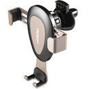 ROCK Vent Car Phone Holder Ball Joint Gravity Mount(Gold)