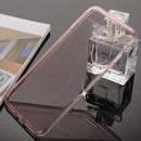 For iPhone 8 Plus & 7 Plus Diamond Border TPU Transparent Protective Back Cover Case (Pink)