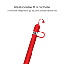 Apple Pen Cover Anti-lost Protective Cover for Apple Pencil (Red)