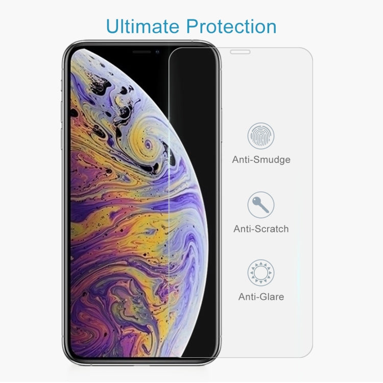 10 PCS 9H 2.5D Tempered Glass Film for iPhone XS Max