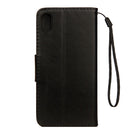 Embossed Butterfly Pattern Horizontal Flip Leather Case with Card Slot & Holder & Wallet & Lanyard For iPhone XR (Black)