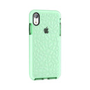Diamond Texture TPU Case for iPhone XR(Green)