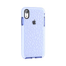 Diamond Texture TPU Case for iPhone X /R(Blue)