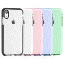 Diamond Texture TPU Case for iPhone X /R(Blue)