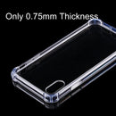 0.75mm Dropproof Transparent TPU Case for iPhone X / XS
