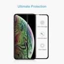 9H 10D Full Screen Tempered Glass Screen Protector for iPhone 11 Pro Max / XS Max (Black)