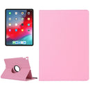 Litchi Texture Horizontal Flip 360 Degrees Rotation Leather Case for iPad Pro 11 inch (2018)ï¼Œwith Holder (Pink)