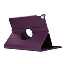 Litchi Texture Horizontal Flip 360 Degrees Rotation Leather Case for iPad Pro 11 inch (2018)ï¼Œwith Holder (Purple)