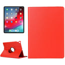 Litchi Texture Horizontal Flip 360 Degrees Rotation Leather Case for iPad Pro 11 inch (2018)ï¼Œwith Holder (Red)