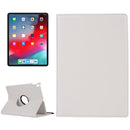 Litchi Texture Horizontal Flip 360 Degrees Rotation Leather Case for iPad Pro 11 inch (2018)ï¼Œwith Holder (White)